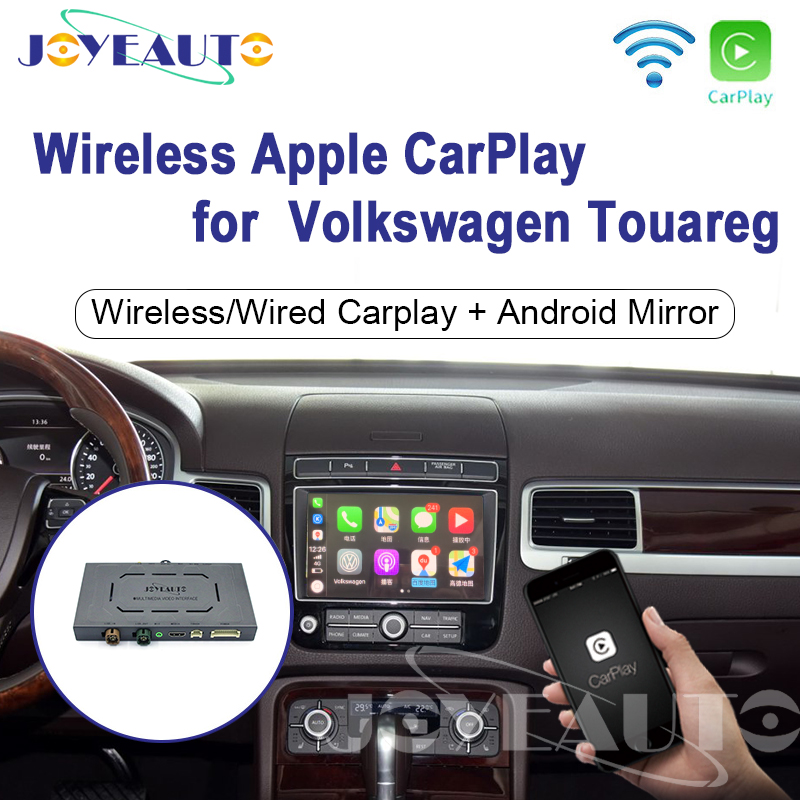 Volkswagen Touareg RCD850 RNS850 2010-2017 WiFi Wireless Apple CarPlay  AirPlay Android Auto Retrofit - Joyeauto Technology