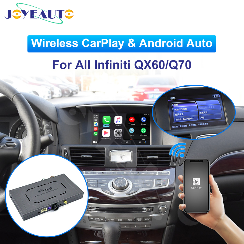 Wjin 2 Joyeauto Infiniti Qx60 Q70 Wifi Wireless Apple Carplay Airplay Android Auto Solution Joyeauto Technology