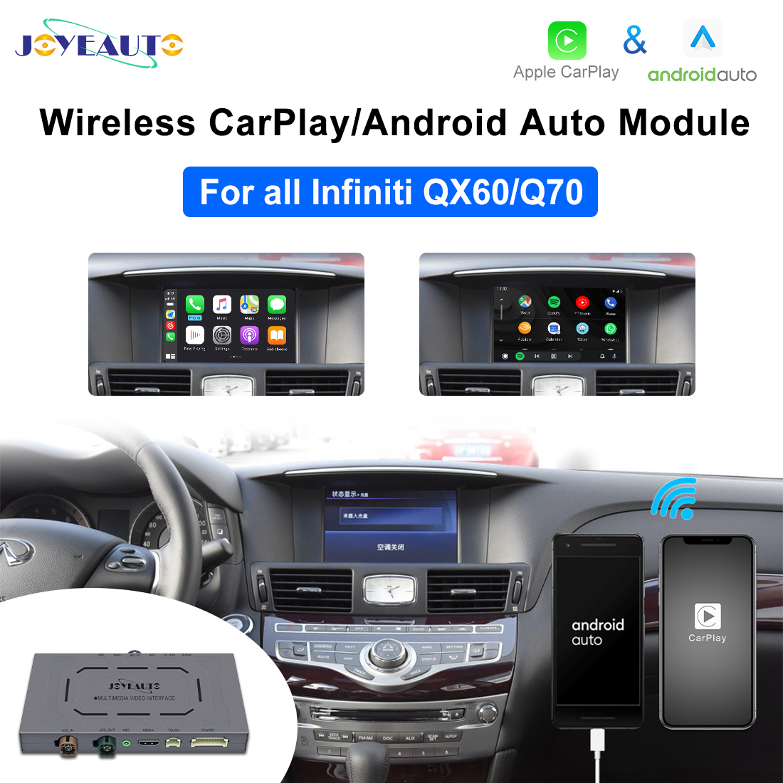 Wireless Wizard - Wireless Apple CarPlay + Android Auto – Ensight