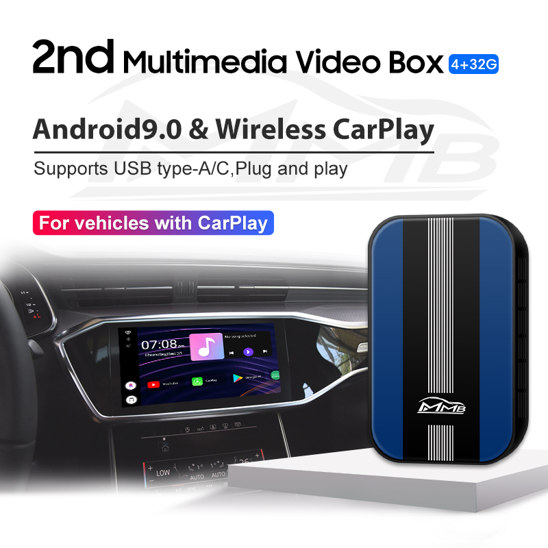 2nd Android9.0 MMB Multimedia Video Smart CarPlay Android AI Box For  Vehicles with OEM Factory Apple Carplay - Joyeauto Technology