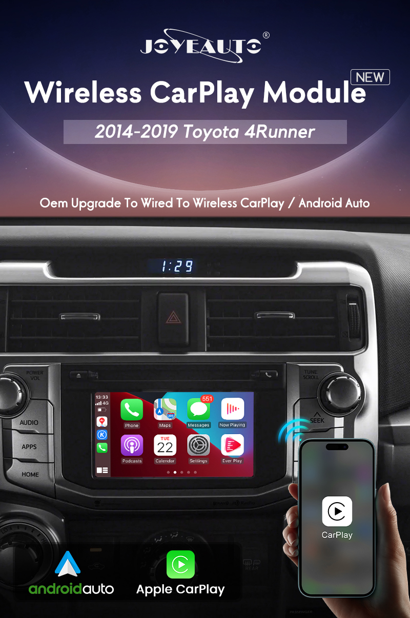 Toyota CarPlay Android Auto Retrofit