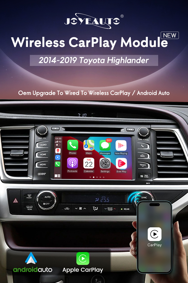Toyota CarPlay Android Auto Retrofit