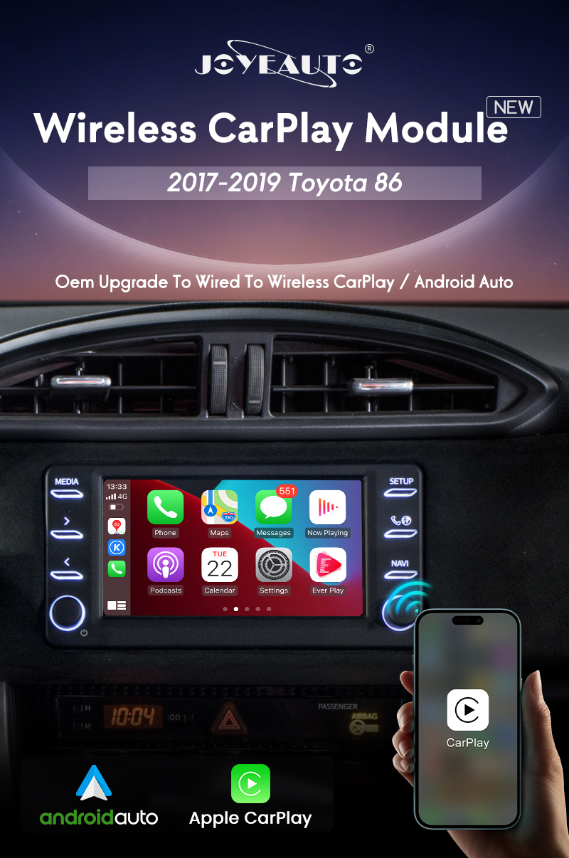 Toyota CarPlay Android Auto Retrofit