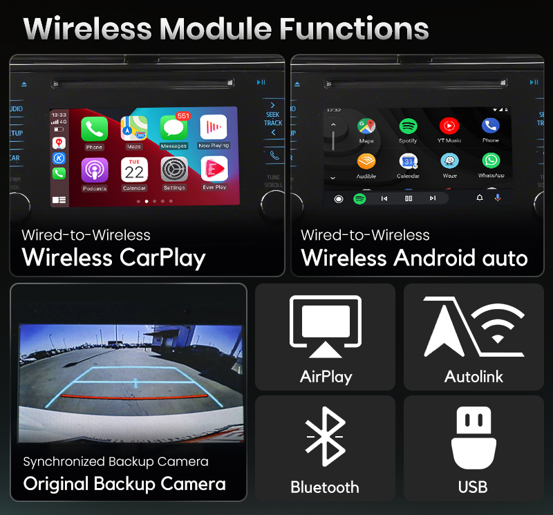 Toyota CarPlay Android Auto Retrofit