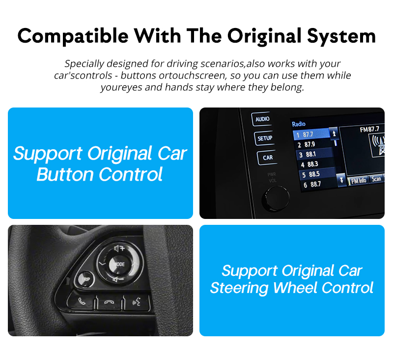 Toyota CarPlay Android Auto Retrofit