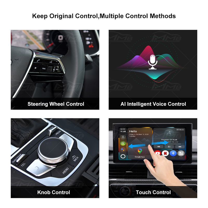 MMB Plus Android 11.0 CarPlay AI Box - 4GB+32GB & HDMI Out - 图片 3
