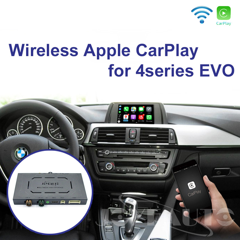 JoyeAuto Wireless CarPlay & Android Auto for BMW 4 Series F32 F33 F36 EVO