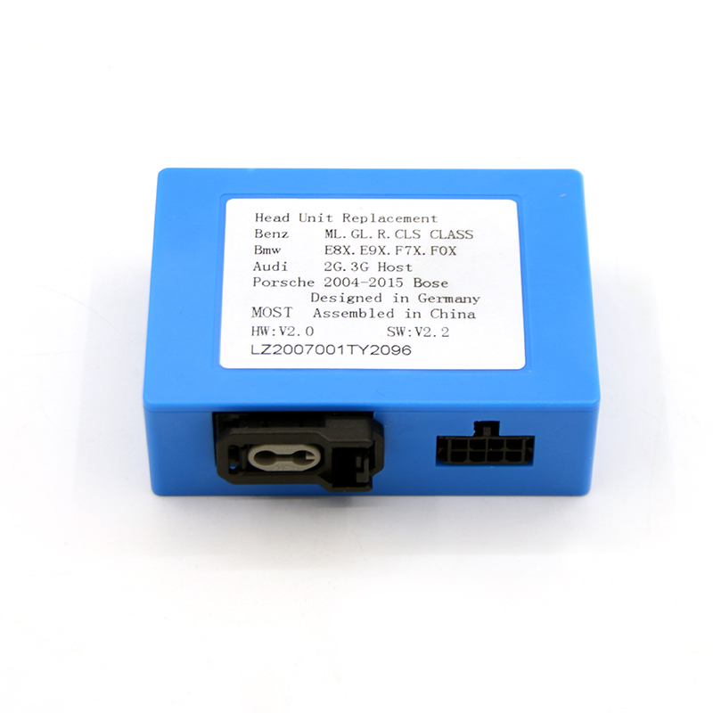 JoyeAuto Optic Fiber to AUX Box for Mercedes, Audi, Porsche & BMW