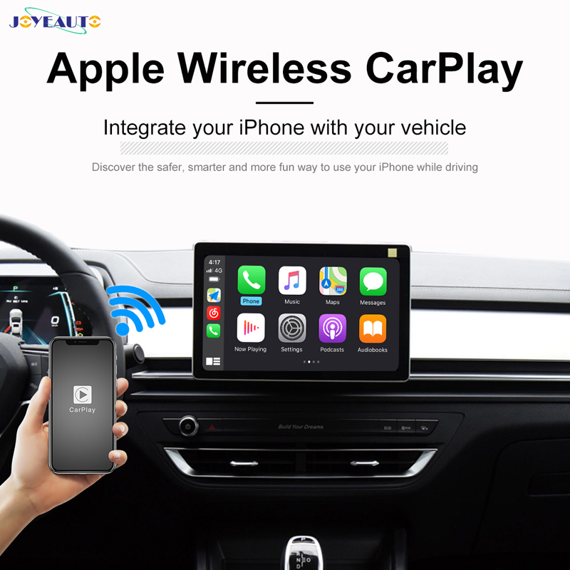 (WJAC-1)JoyeAuto Wireless Apple CarPlay USB Dongle Upgrade for ANY Android Navigation Stereo Radio System - 图片 2