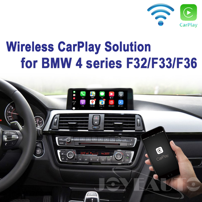 JoyeAuto Wireless CarPlay & Android Auto for BMW 4 Series F32 F33 F36 NBT