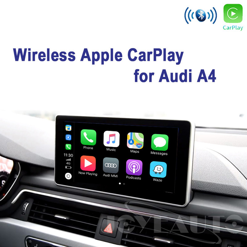 JoyeAuto Wireless CarPlay & Android Auto for Audi A4 A5 Q7 B9 MIB MIB2