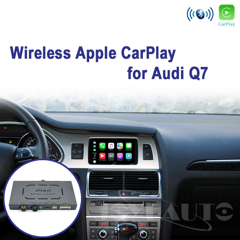 JoyeAuto Wireless CarPlay & Android Auto for Audi Q7 MMI 3G 3G+