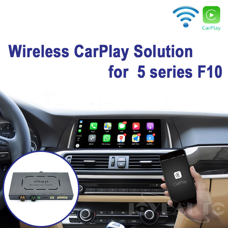 JoyeAuto Wireless CarPlay & Android Auto for BMW 5 Series F10 NBT