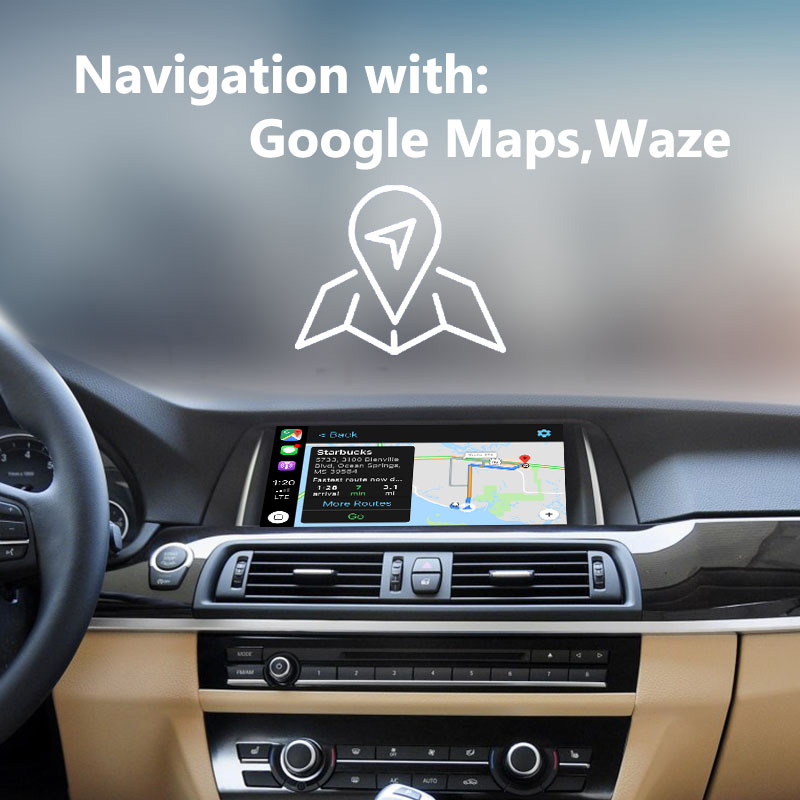 JoyeAuto Wireless CarPlay & Android Auto for BMW 5 Series F10 NBT - 图片 3