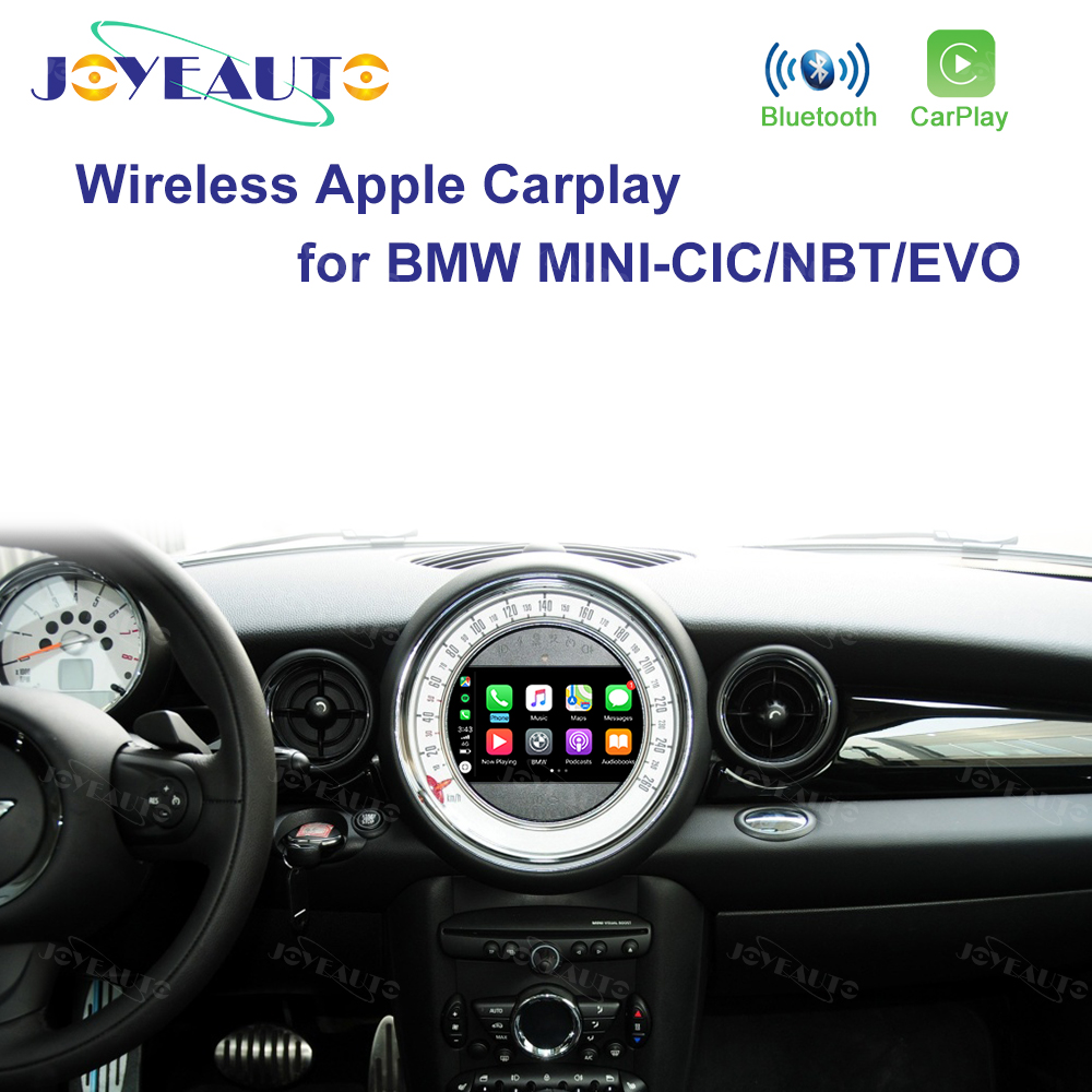 JoyeAuto Wireless CarPlay & Android Auto for BMW & MINI CIC NBT EVO