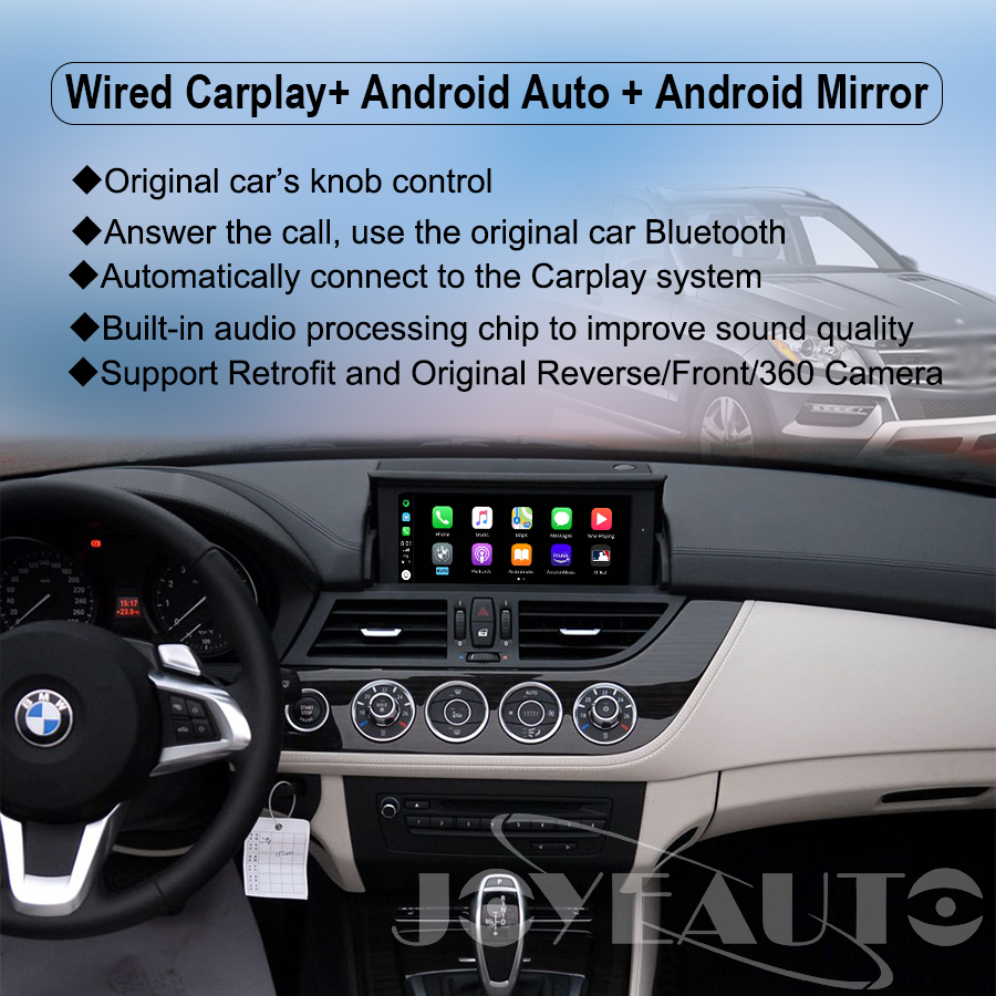 JoyeAuto Wireless CarPlay & Android Auto for BMW Z4 E89 CIC (2009-2012) - 图片 2