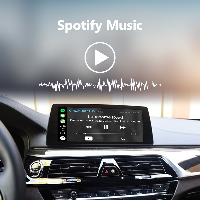 JoyeAuto Wireless CarPlay & Android Auto for BMW 5 Series F10 F11 F07 CIC - 图片 3