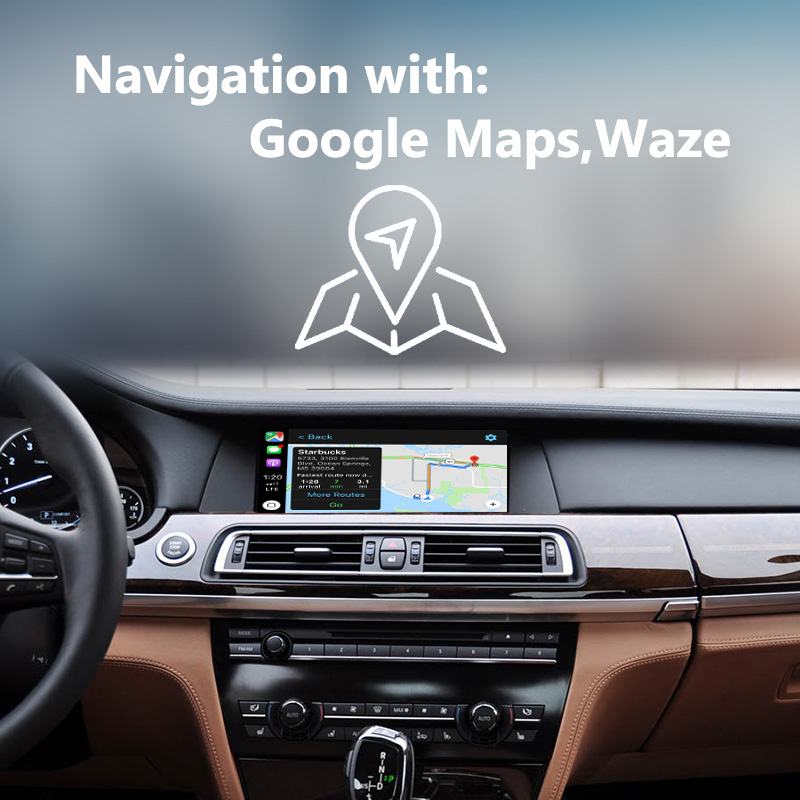 JoyeAuto Wireless CarPlay & Android Auto for BMW 7 Series F01 F02 CIC - 图片 2