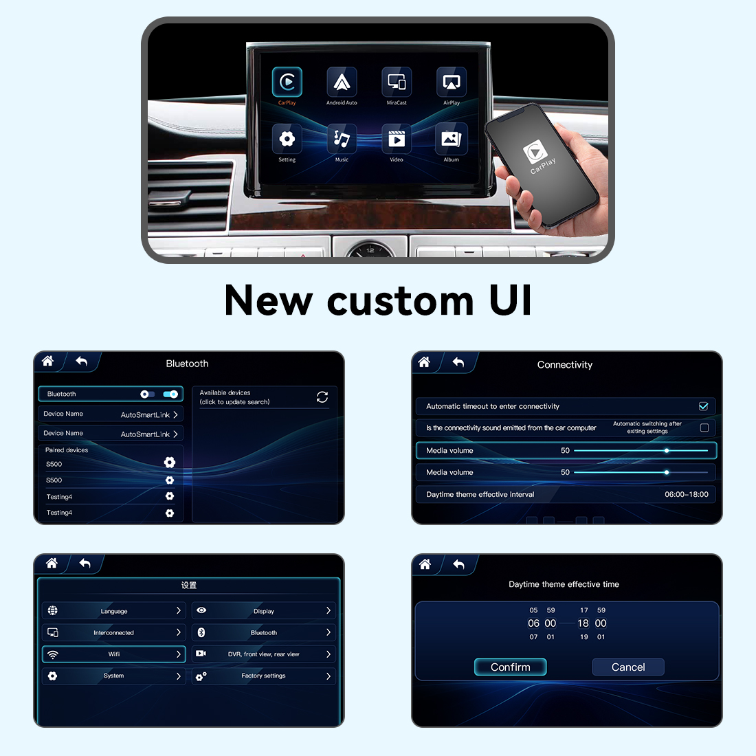 JoyeAuto Wireless CarPlay for Audi A4 A5 Q5 A6 Q7 MMI 3G 3G+ - 图片 5