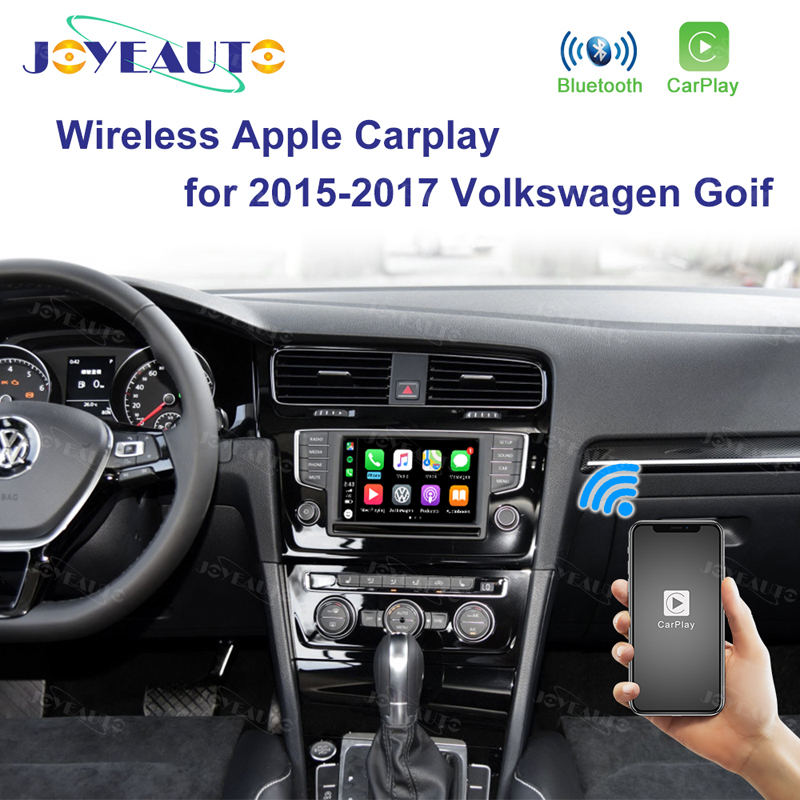 JoyeAuto Wireless CarPlay & Android Auto for VW Golf, Tiguan & Teramont