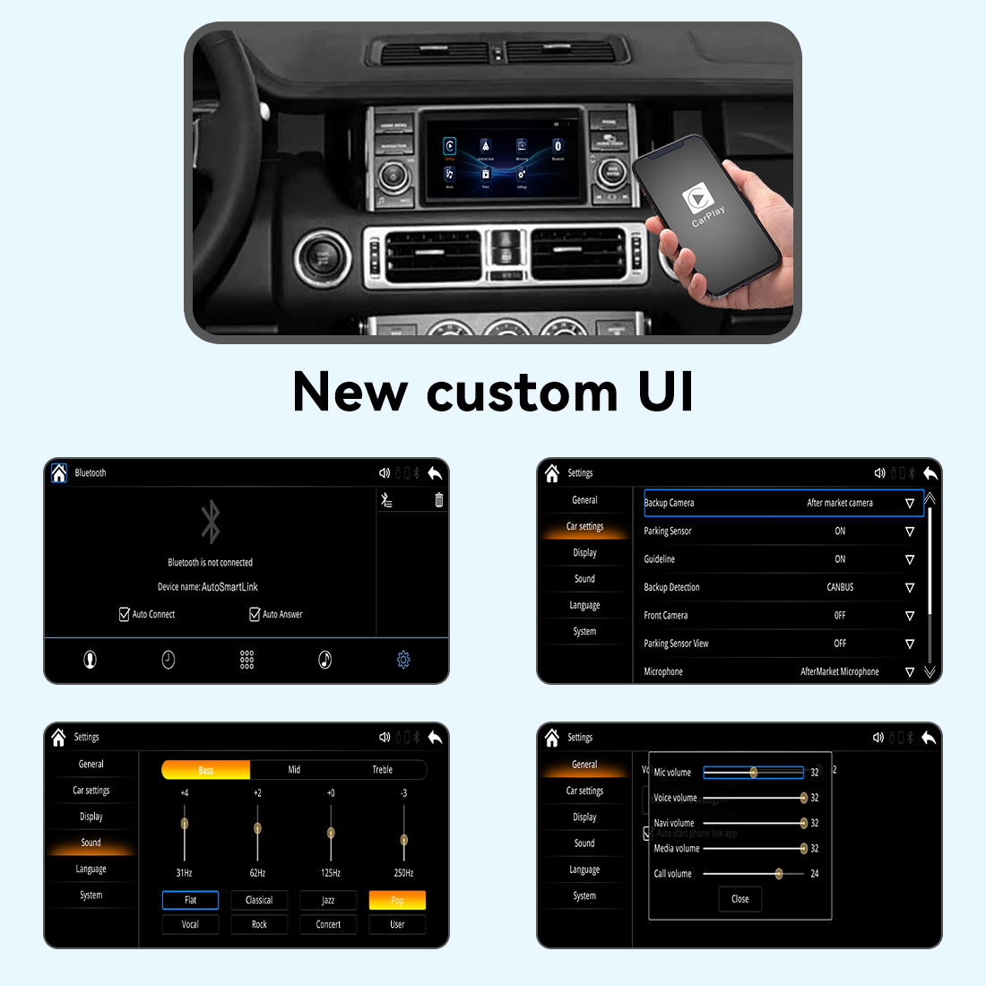 JoyeAuto Wireless CarPlay & Android Auto for Land Rover Denso (2008-2012) L319 L320 L322 - 图片 7