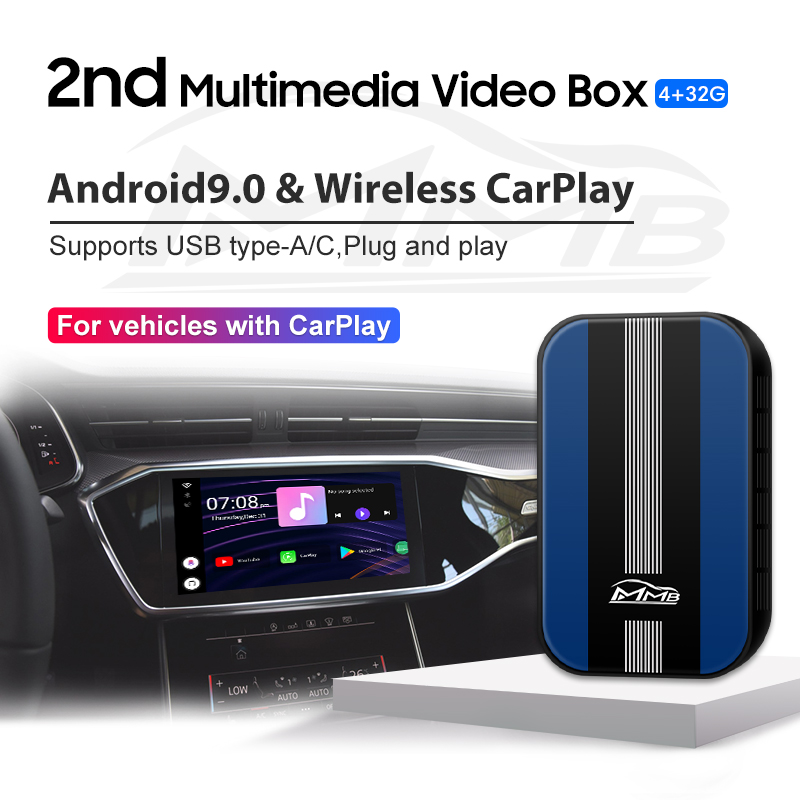 2nd Gen MMB Android 9.0 AI Box - 4GB+32GB, YouTube & Netflix