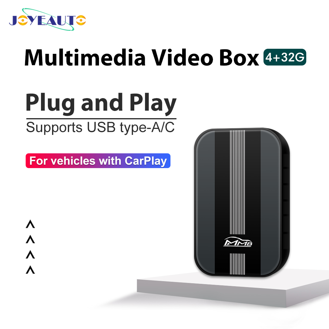 Universal MMB Android 7.0 AI Box - 4GB+32GB, YouTube & Netflix