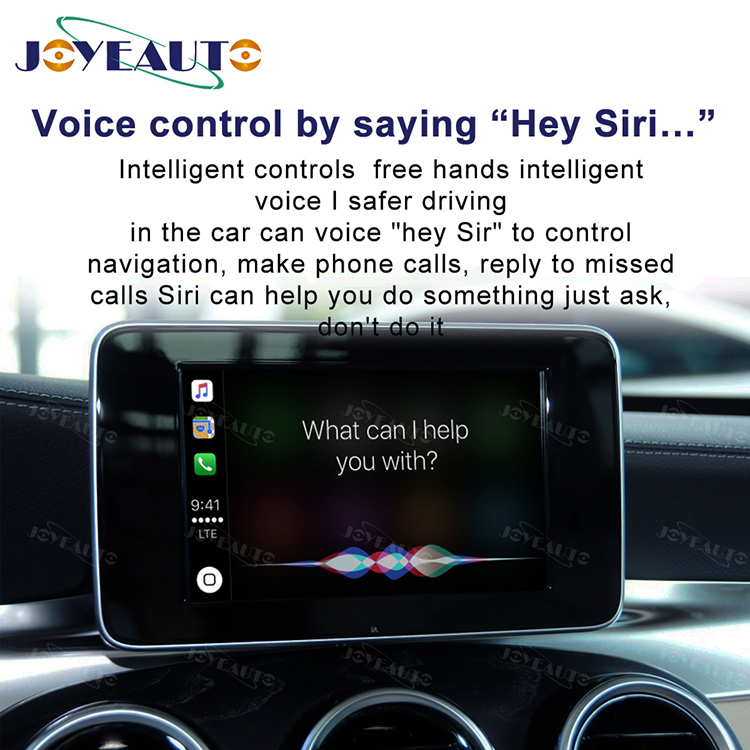 JoyeAuto Wireless CarPlay for Mercedes A B C E S GLC NTG 5.0 (2015-2018) - 图片 5