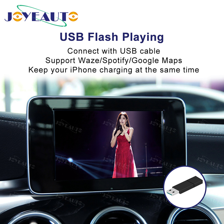 JoyeAuto Wireless CarPlay for Mercedes A B C E S GLC NTG 5.0 (2015-2018) - 图片 4
