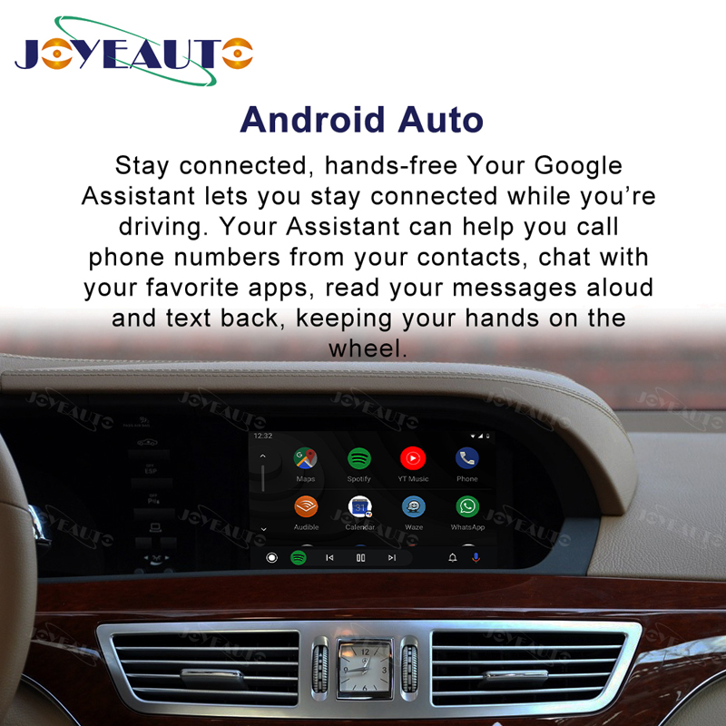 JoyeAuto Wireless CarPlay & Android Auto for Mercedes S-Class W221 NTG 4.0 - 图片 6