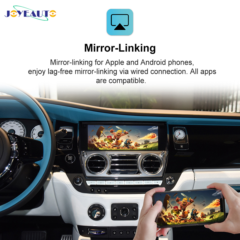JoyeAuto Wireless CarPlay & Android Auto for Rolls-Royce Ghost, Wraith & Phantom - 图片 3