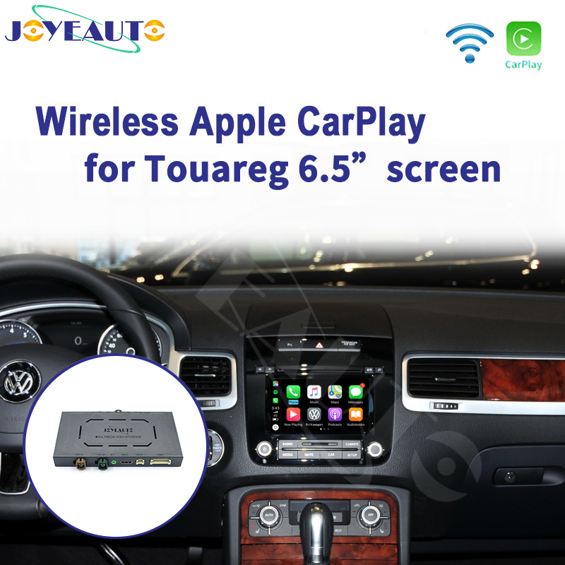 JoyeAuto Wireless CarPlay & Android Auto for VW Touareg RCD550 6.5"