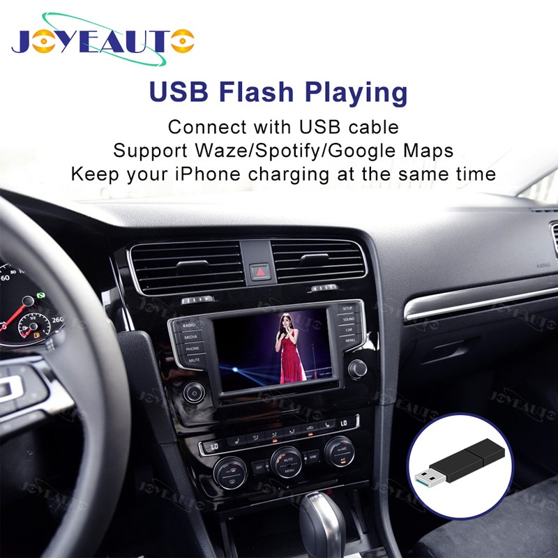 JoyeAuto Wireless CarPlay & Android Auto for VW Golf, Tiguan & Teramont - 图片 4