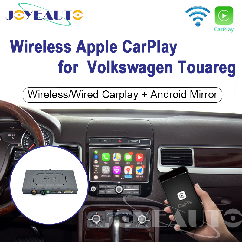 JoyeAuto Wireless CarPlay for VW Touareg RCD850 RNS850 (2010-2017)