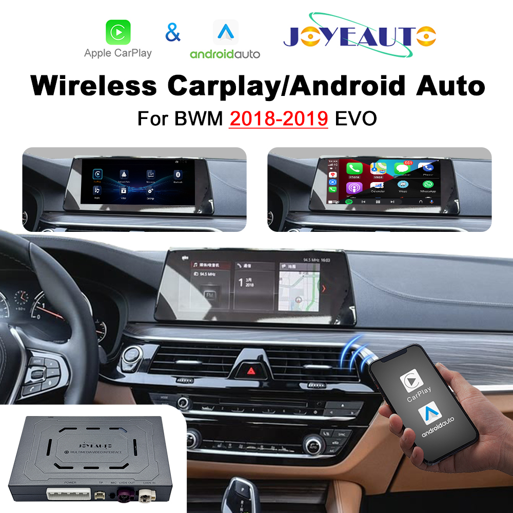 JoyeAuto Wireless CarPlay & Android Auto for BMW EVO ID6 (2016-2019)