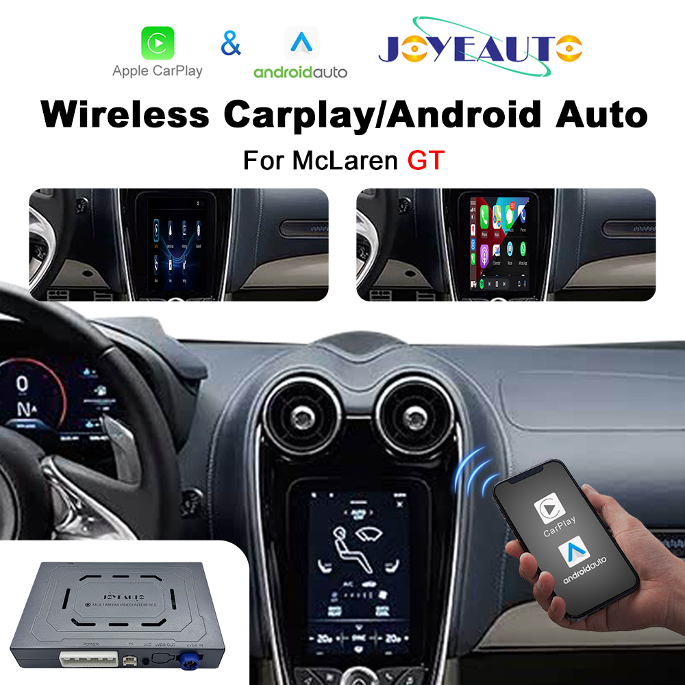 JoyeAuto Wireless CarPlay & Android Auto for McLaren GT - Retrofit Kit