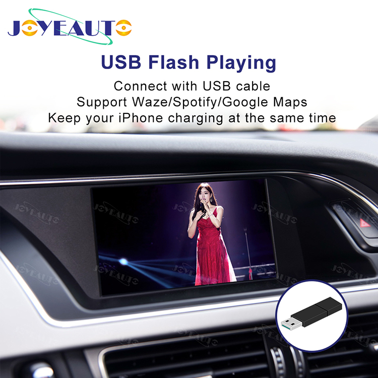JoyeAuto Wireless CarPlay for Audi A4 A5 Q5 A6 Q7 MMI 3G 3G+ - 图片 10