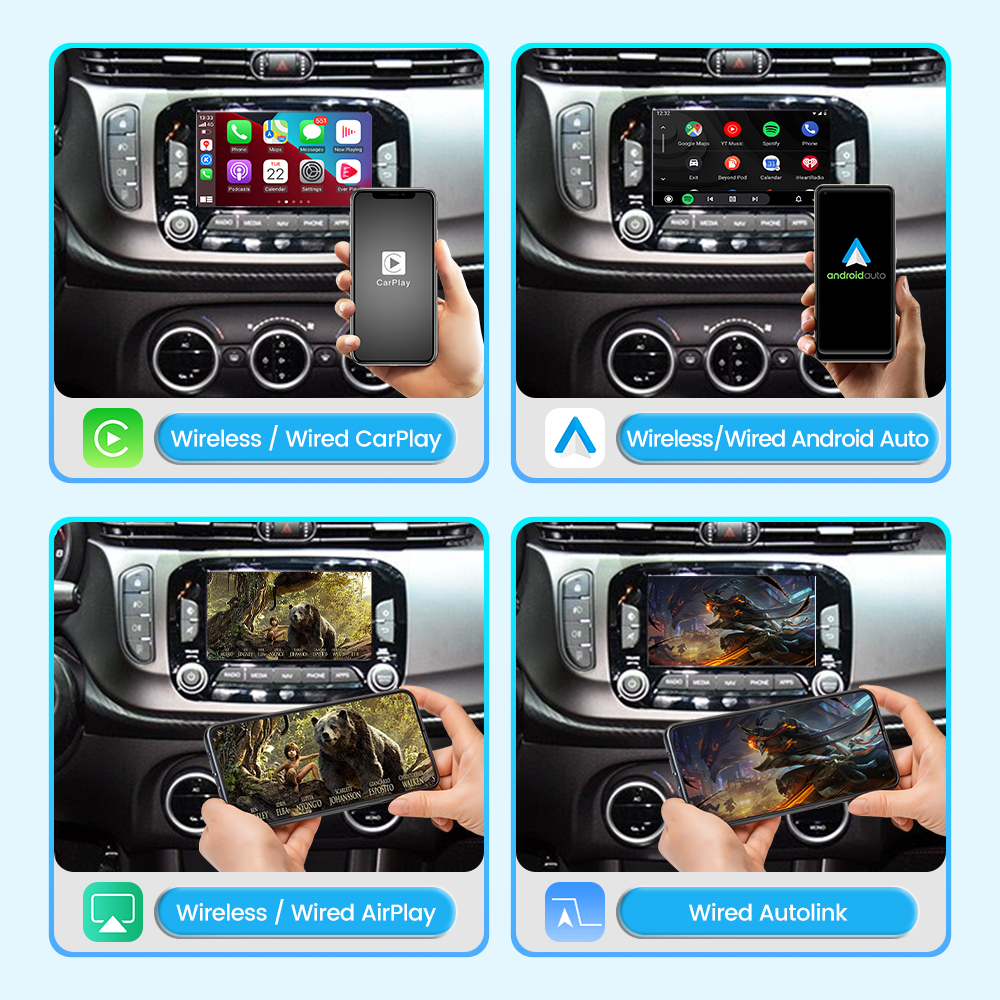 JoyeAuto Wireless CarPlay & Android Auto for Alfa Romeo Giulietta - Retrofit Kit - 图片 6