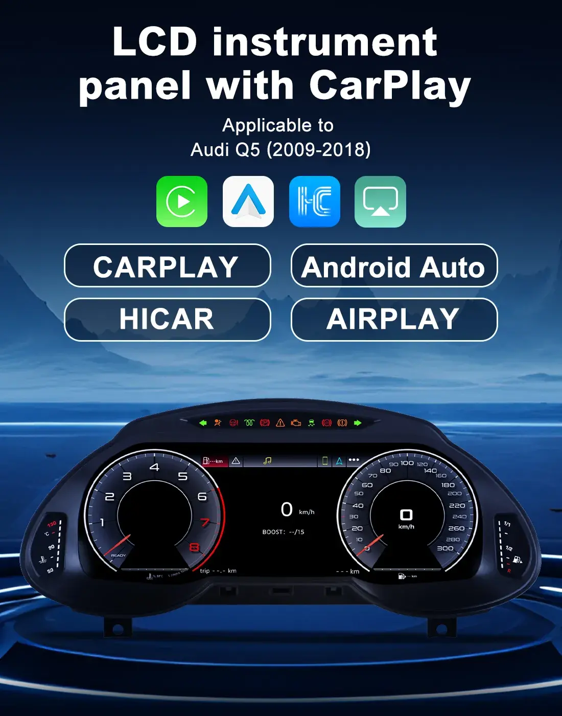 Audi Q5 Digital Cluster Virtual Cockpit Upgrade
