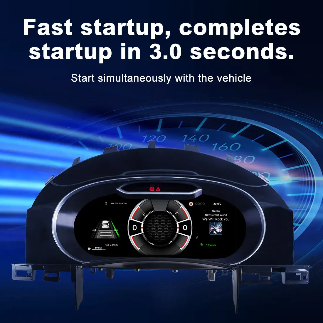 Linux System Fast Startup for VW Touareg Digital Cluster