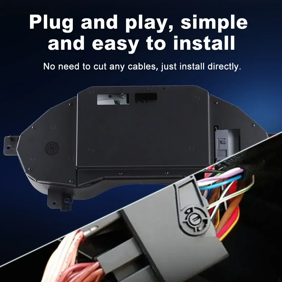 Sync Original Vehicle Data on Audi A6 A7 LCD