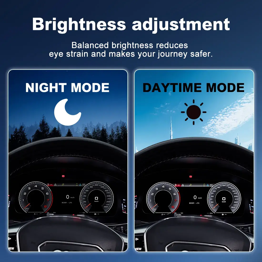 Wireless CarPlay on Audi A6 A7 Digital Dashboard