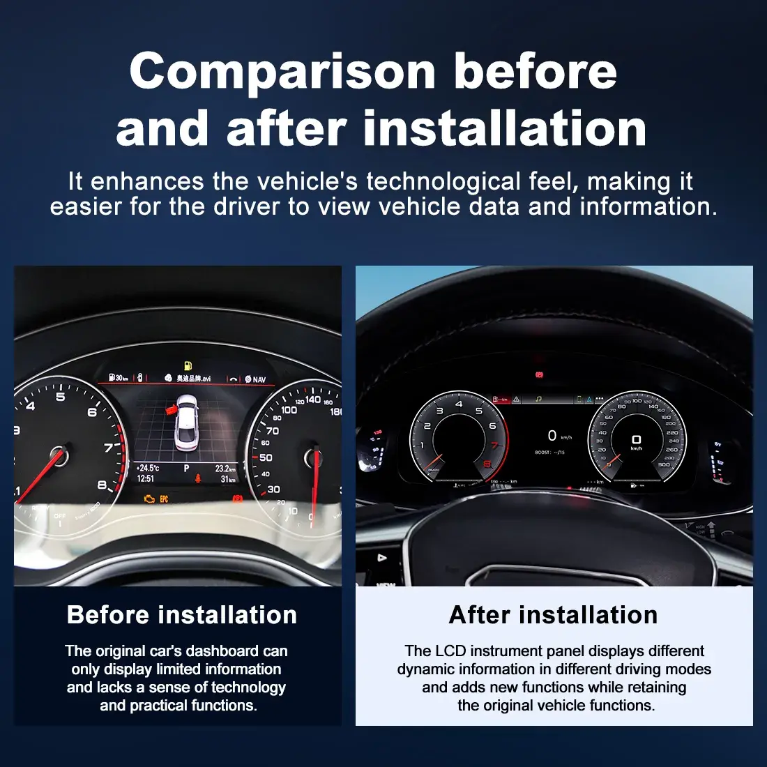 Audi A6 A7 Virtual Cockpit Final Look