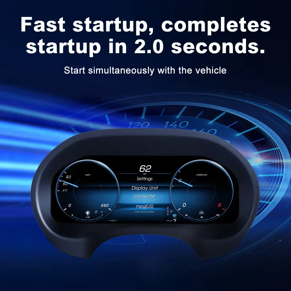Mercedes Benz Digital Cluster Wireless CarPlay Android Auto Interface