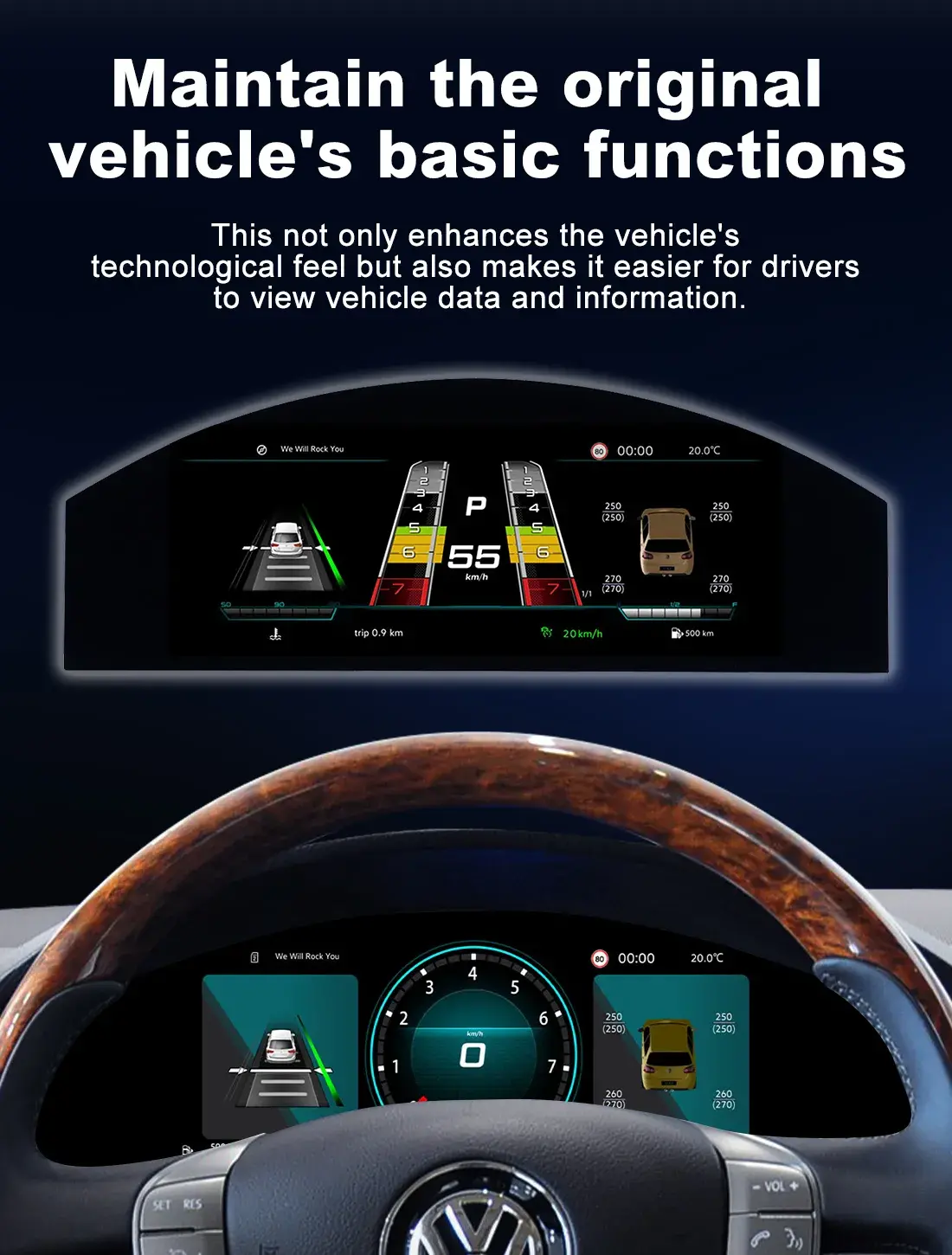 Volkswagen Phaeton Digital Cluster Linux Operating System Stability