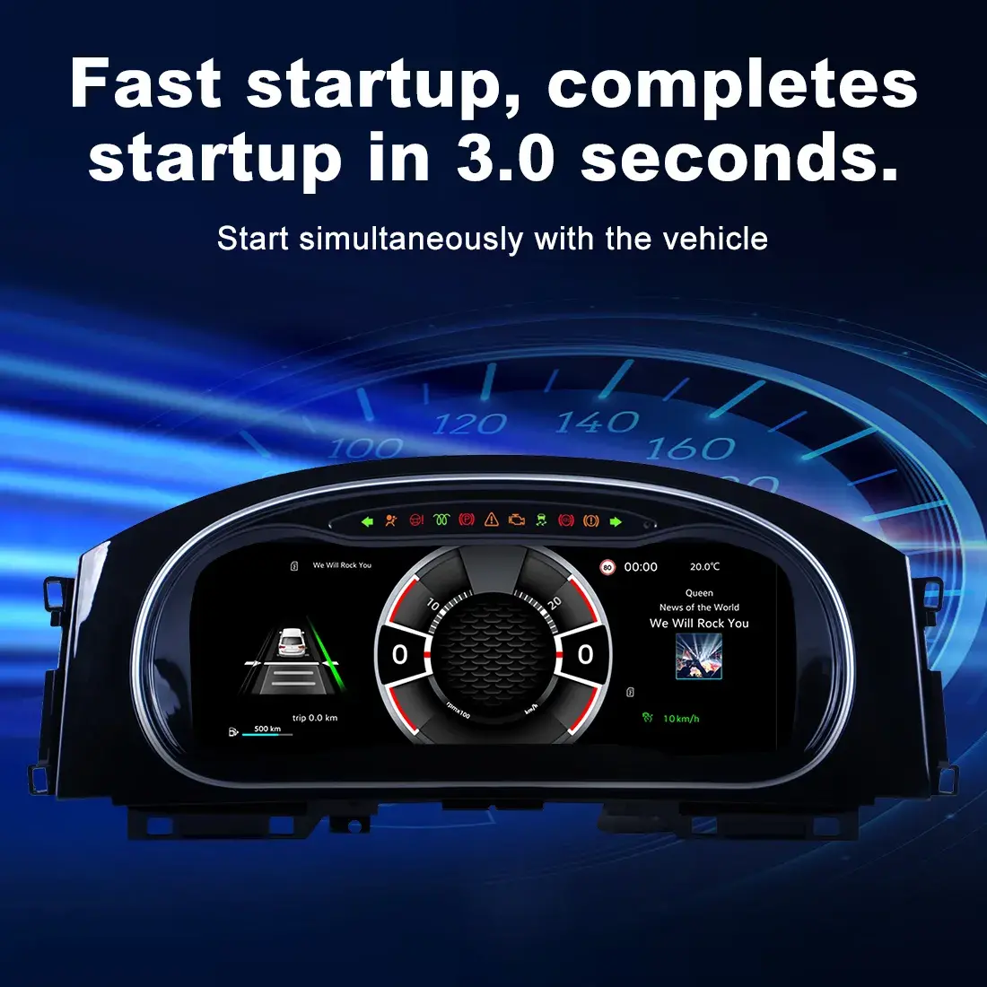 Volkswagen Digital Cluster Wireless CarPlay Android Auto Interface