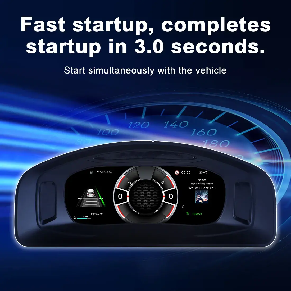 Volkswagen Digital Cluster Wireless CarPlay Android Auto Interface