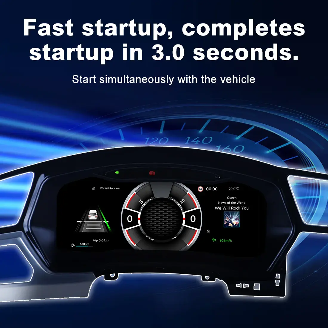 Volkswagen Digital Cluster Wireless CarPlay Android Auto Interface