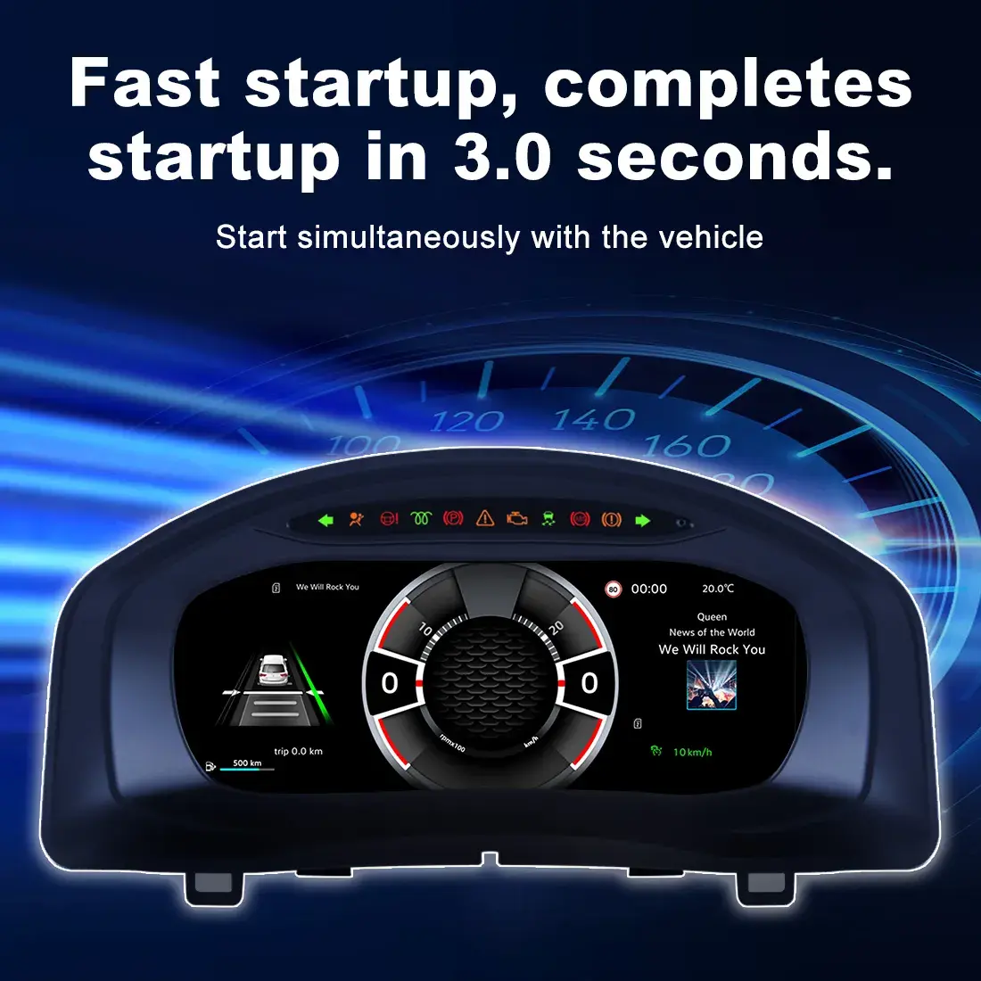 Volkswagen Digital Cluster Wireless CarPlay Android Auto Interface