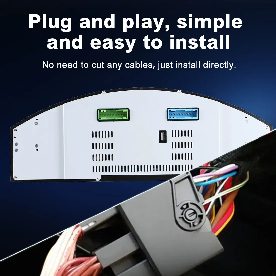Porsche Cayenne Digital Cluster Multi Driving Modes Interface